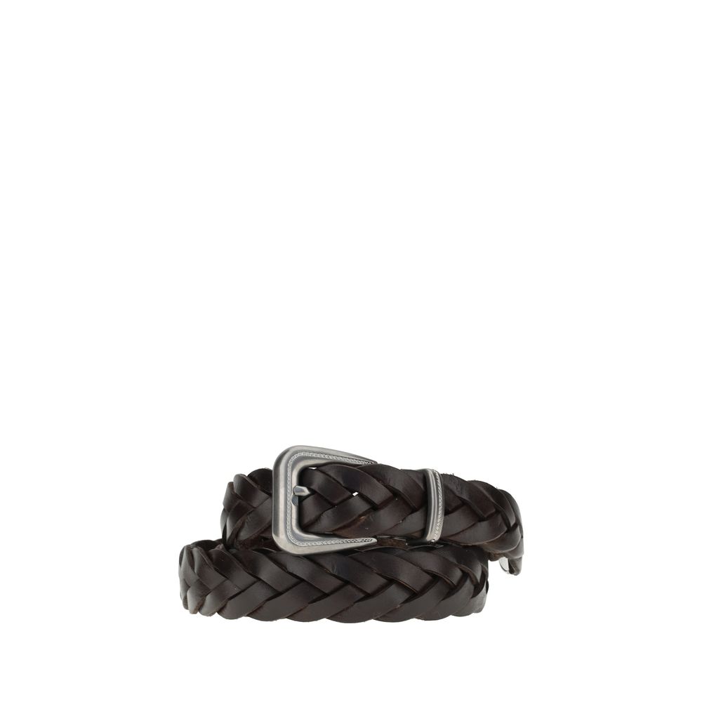 Brunello Cucinelli Woven leather Belt