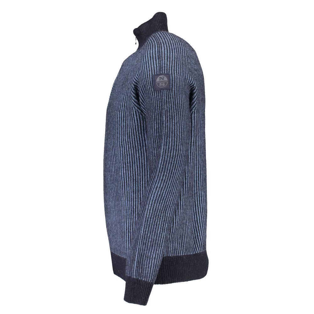 Ανδρικό πουλόβερ North Sails Blue Wool