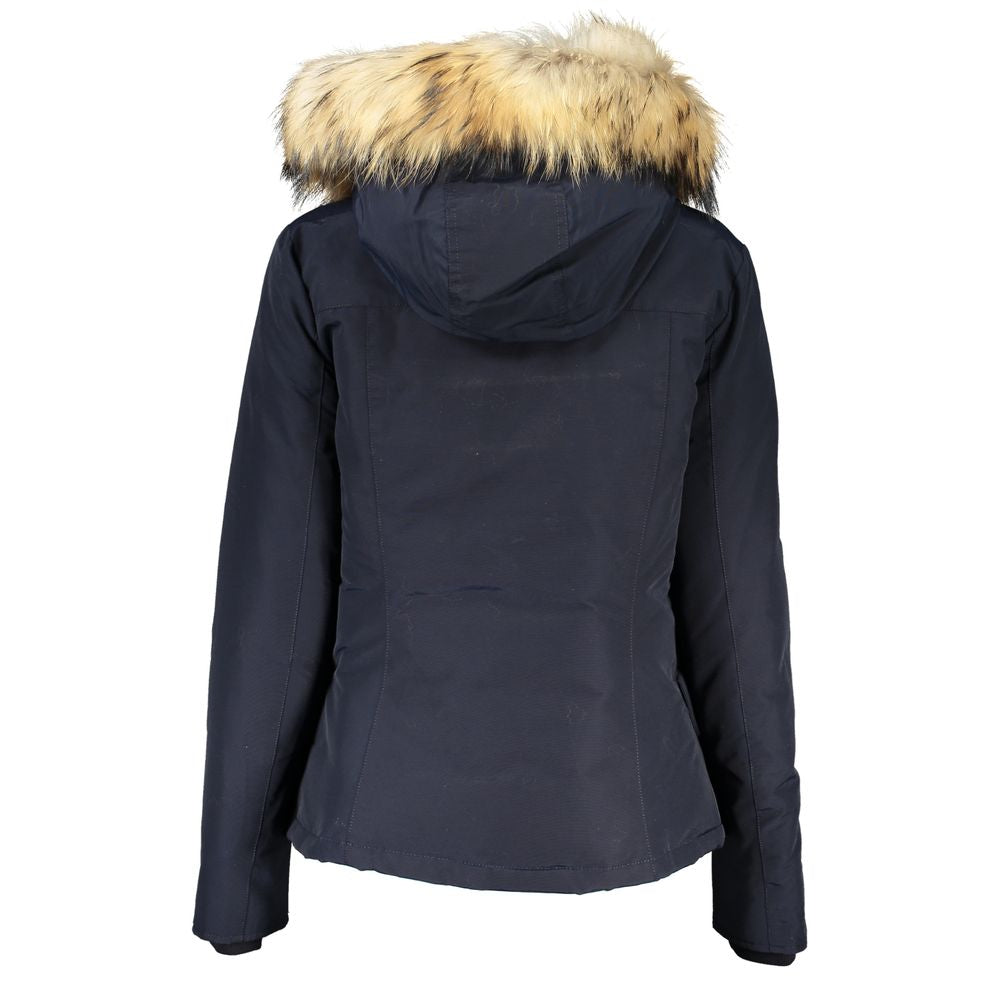 Μπουφάν & Παλτό Woolrich Blue Cotton
