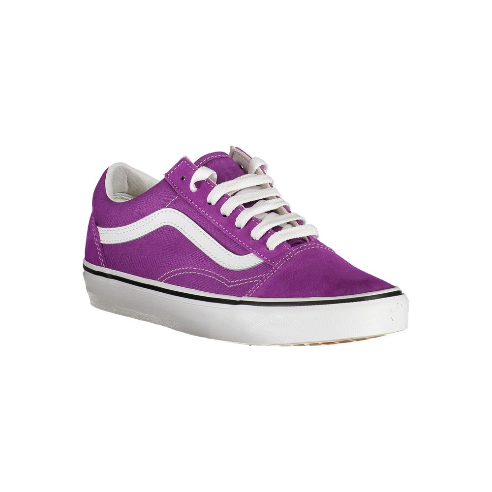 Vans Purple Leather Women Sneaker