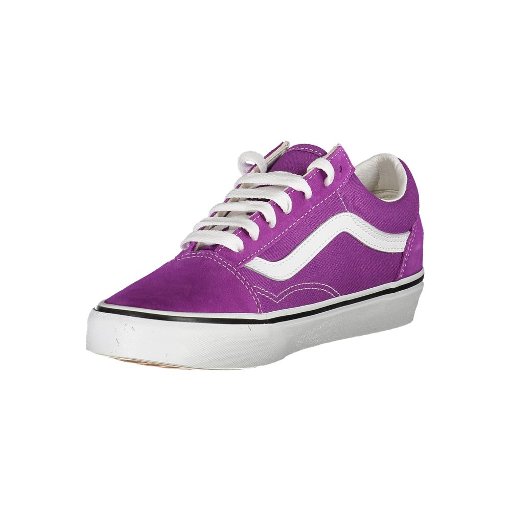 Vans Purple Leather Women Sneaker