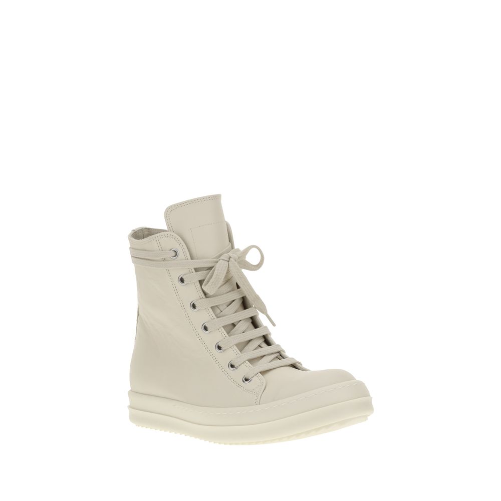 Rick Owens Leather Sneakers