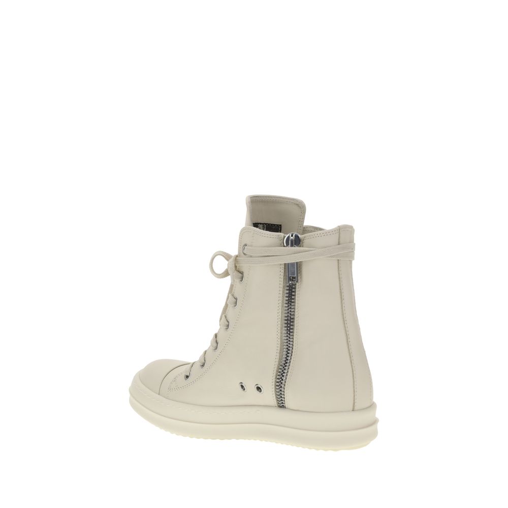 Rick Owens Leather Sneakers
