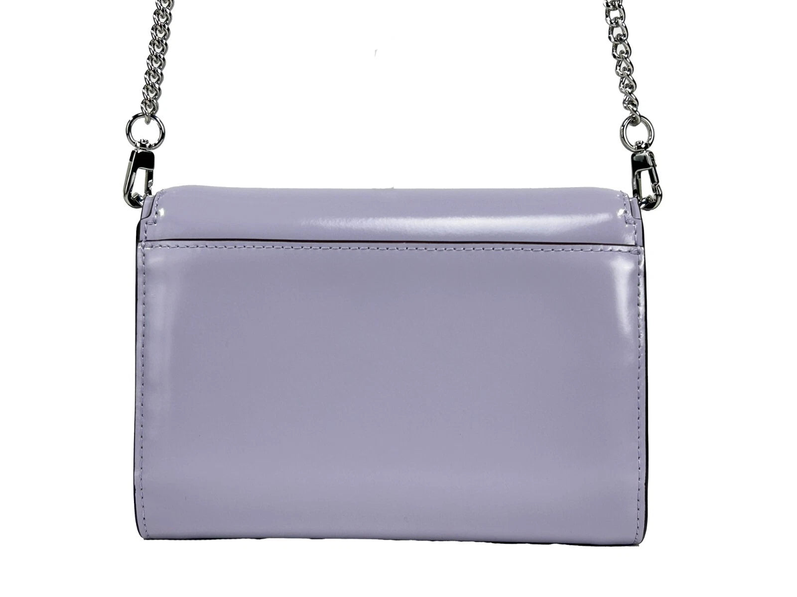 Tory Burch Patent Emerson Patent Chain Wallet Crossbody Bag