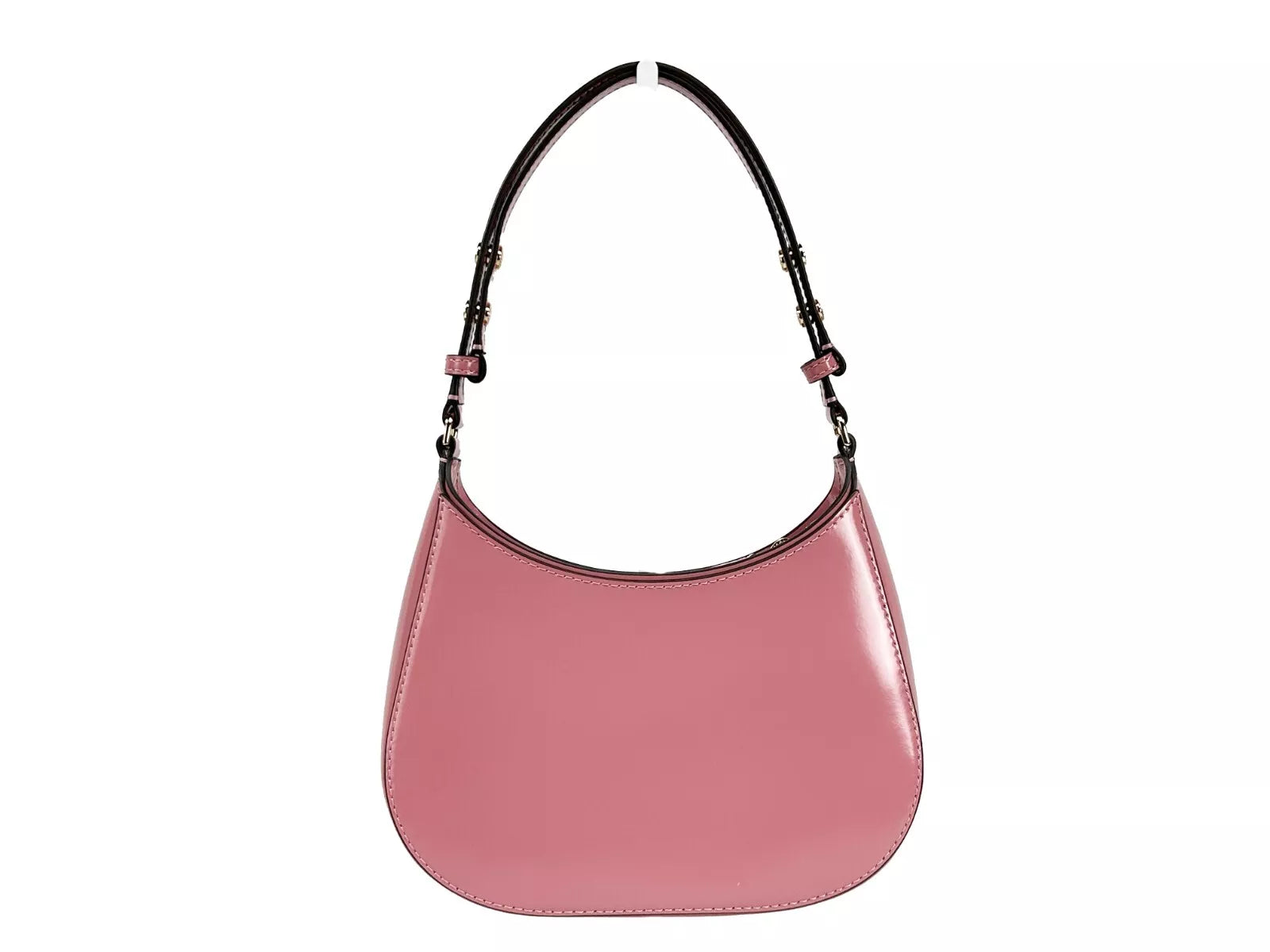 Tory Burch Patent Emerson Small Shoulder Bag Purse Pink