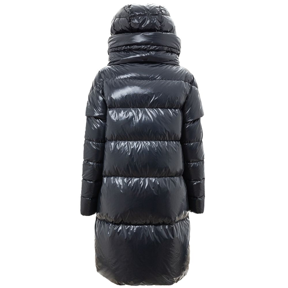 Herno Blue Polyamide Coat