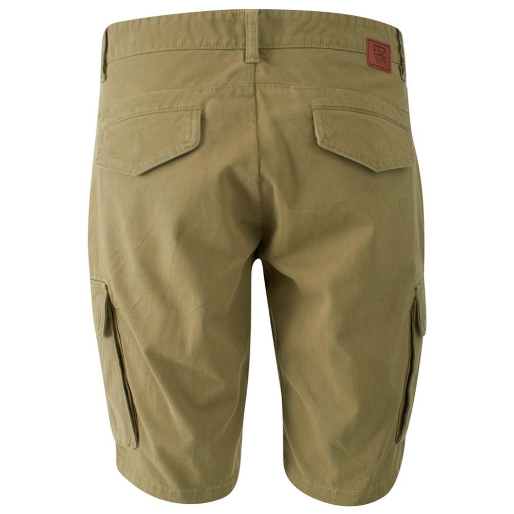 Yes Zee Green Cotton Short