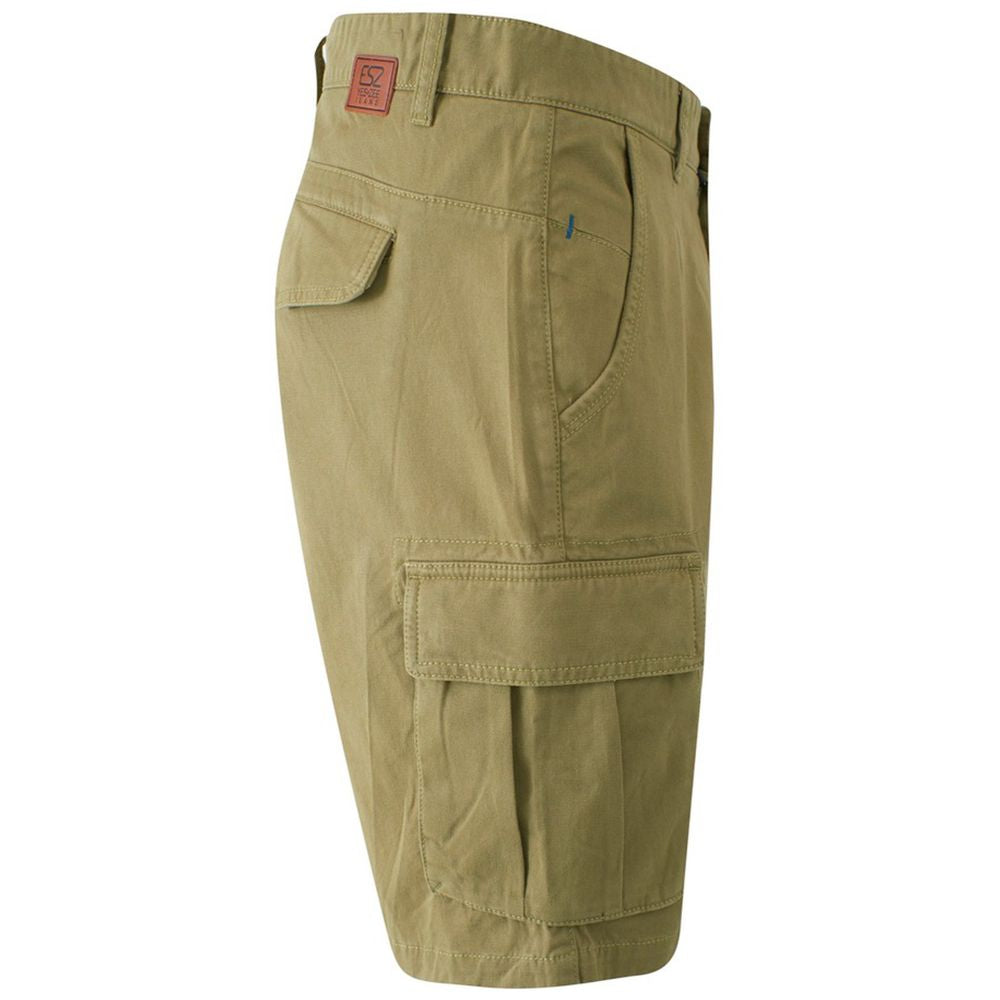 Yes Zee Green Cotton Short