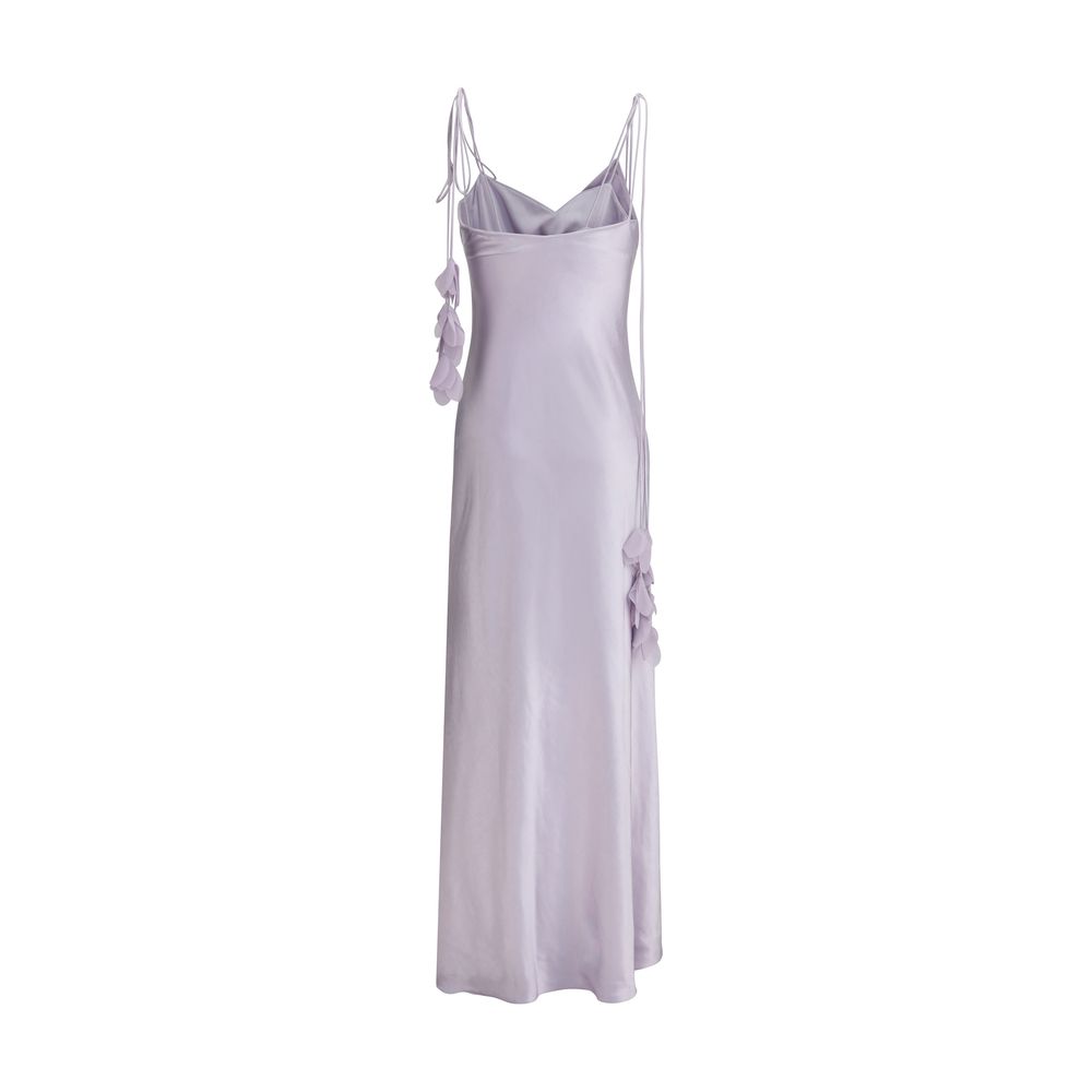 Self-Portrait Satin long Dress