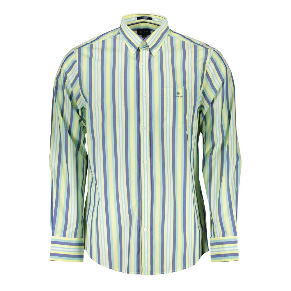 Ανδρικό πουκάμισο Gant Yellow Cotton
