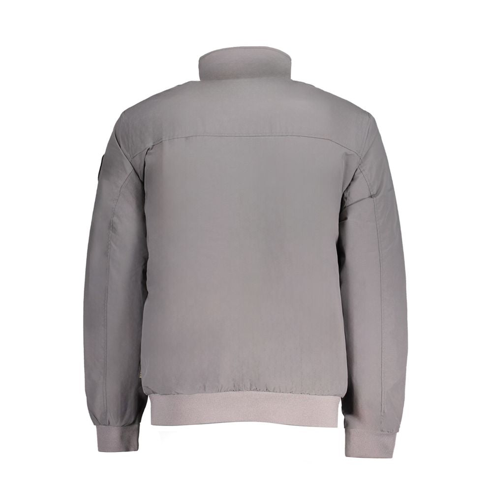 Μπουφάν Napapijri Grey Polyamide