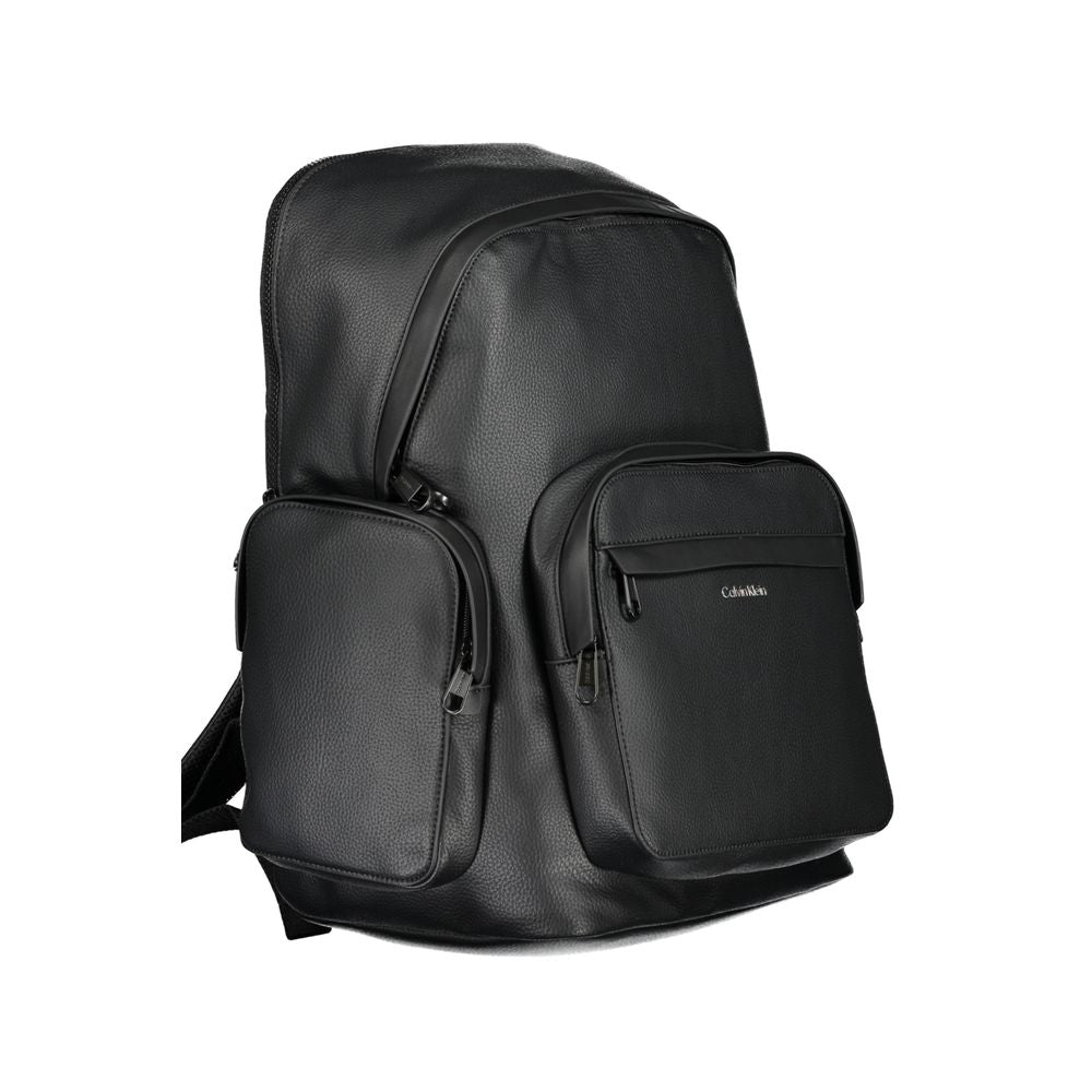 Τσάντα πλάτης Calvin Klein Black Polyester