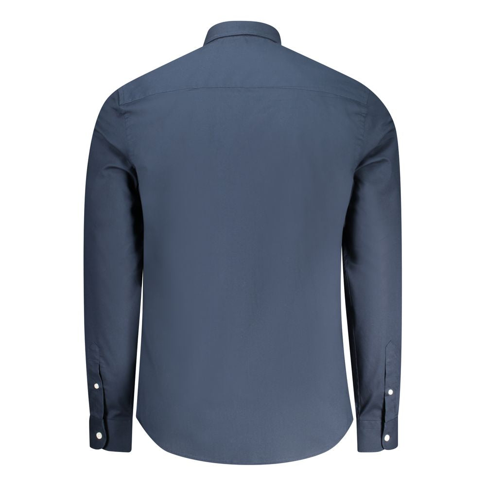 North Sails Blue Cotton Men Shirt