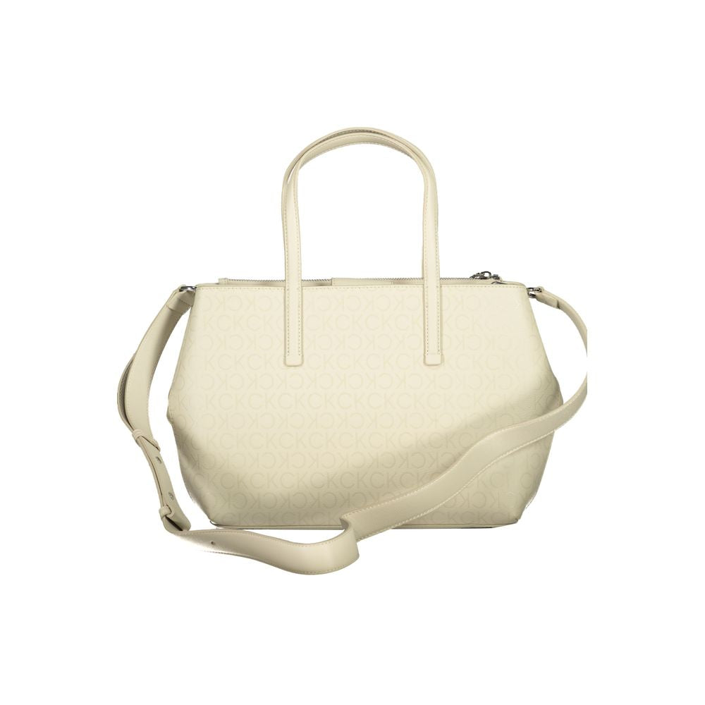 Τσάντα Calvin Klein Beige Polyester