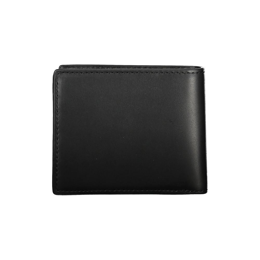 Ανδρικό πορτοφόλι Tommy Hilfiger Elegant Μαύρο Δερμάτινο Bifold