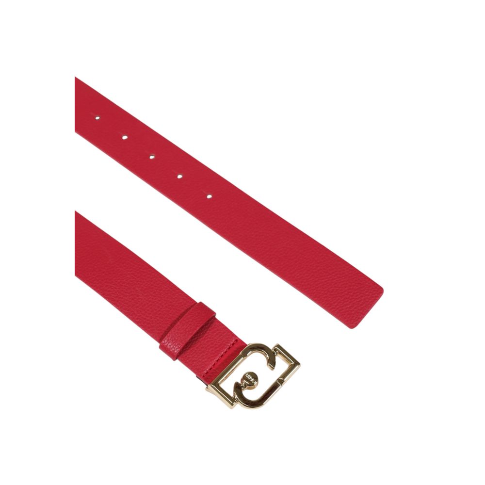 Liu Jo Red Polyethylene Belt