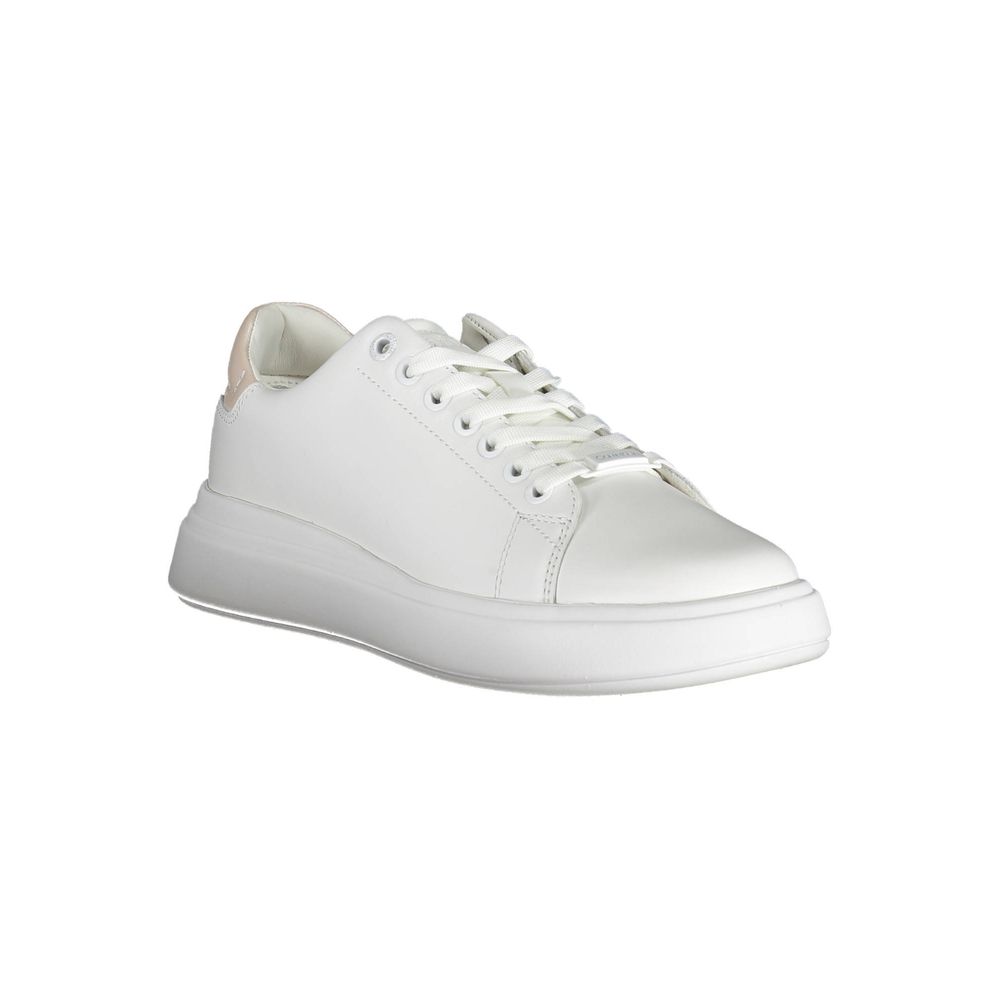 Γυναικεία αθλητικά παπούτσια Calvin Klein White Leather