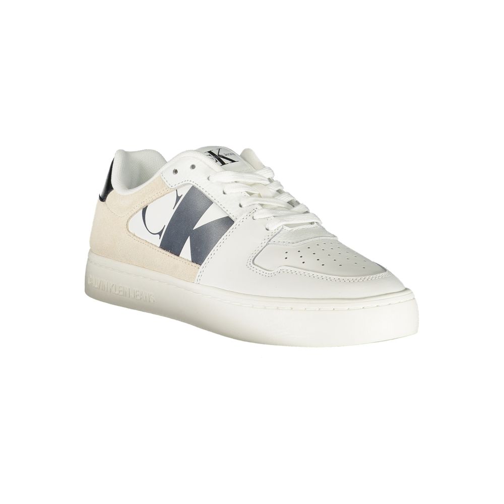 Αθλητικά παπούτσια Calvin Klein White Polyester