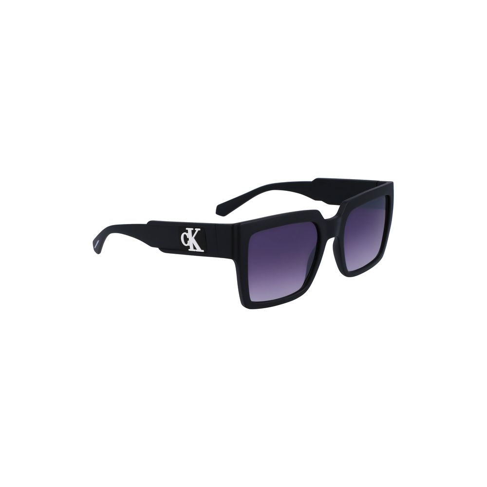 Calvin Klein Black Plastic Women Sunglass
