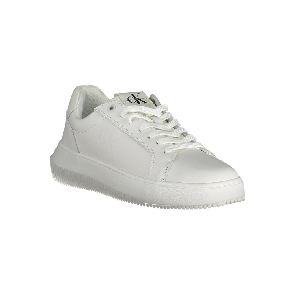 Γυναικεία αθλητικά παπούτσια Calvin Klein White Leather