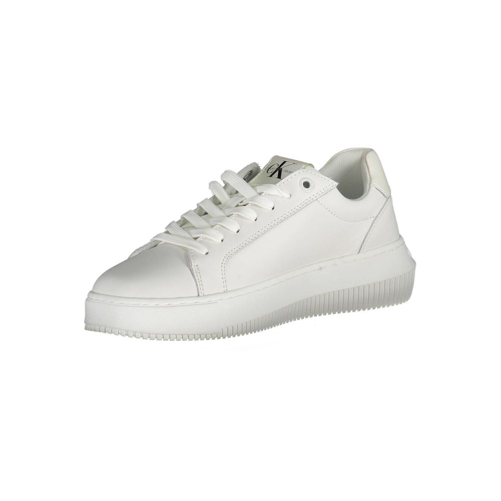 Γυναικεία αθλητικά παπούτσια Calvin Klein White Leather