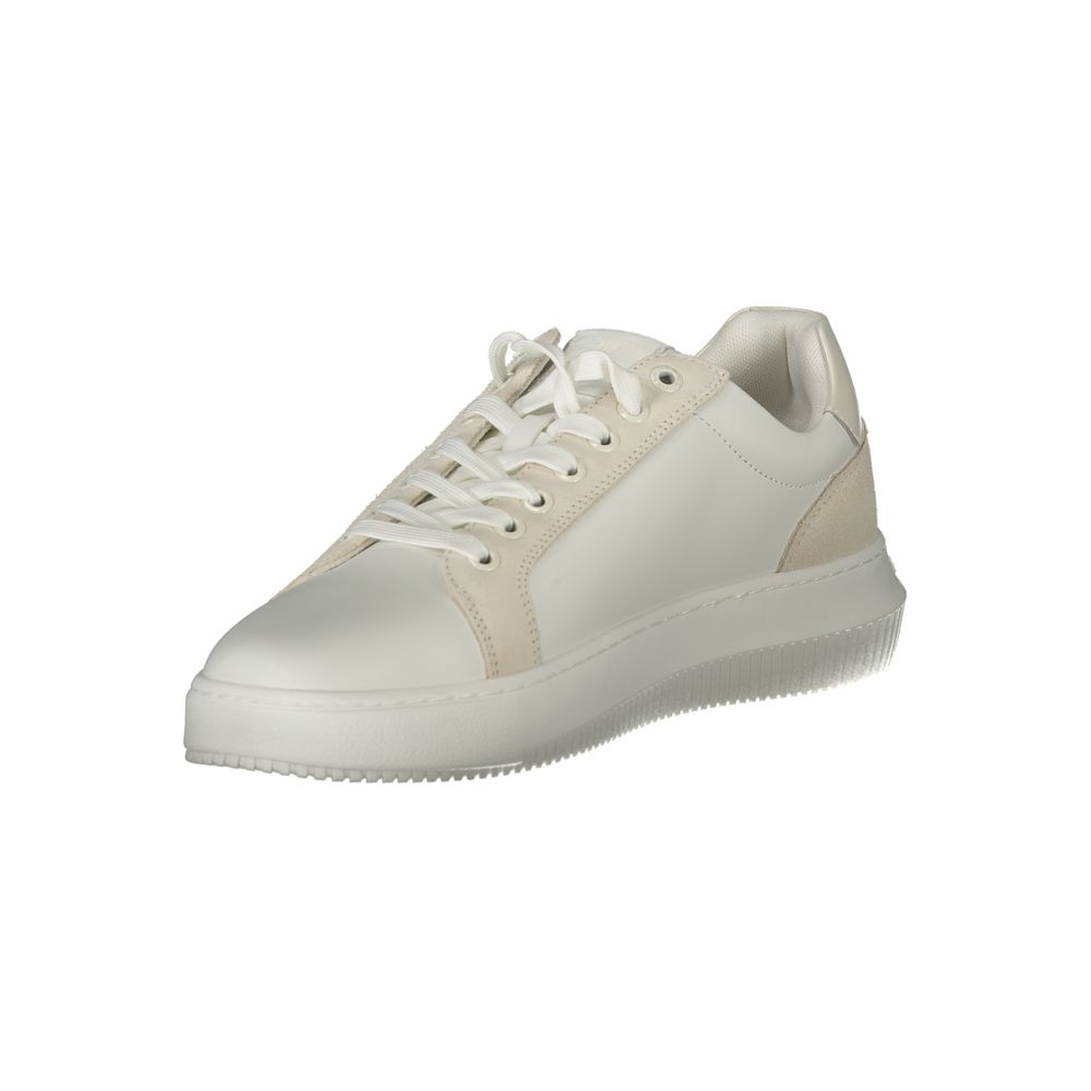 Ανδρικά αθλητικά παπούτσια Calvin Klein White Polyethylene