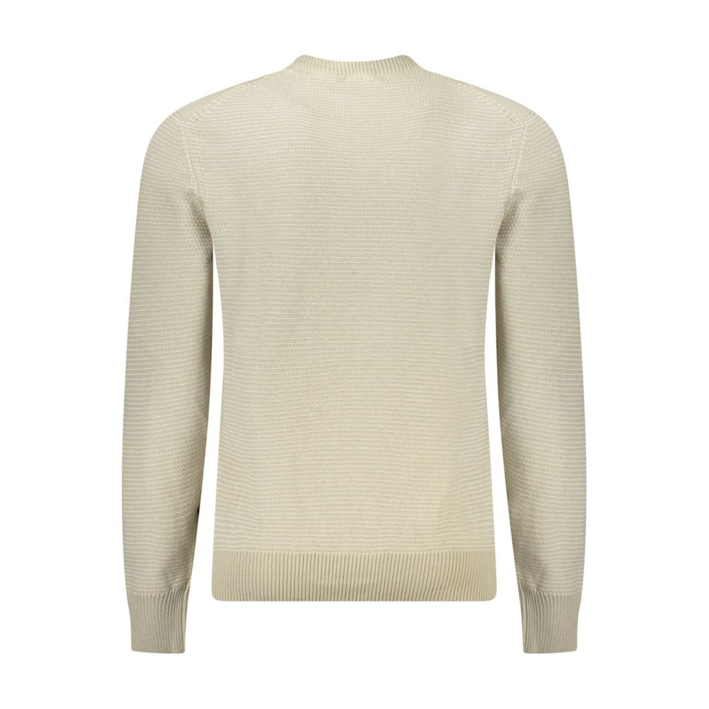 Ανδρικό πουλόβερ Hugo Boss Beige Cotton