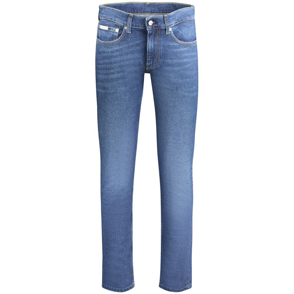 Ανδρικό τζιν Calvin Klein Blue Cotton