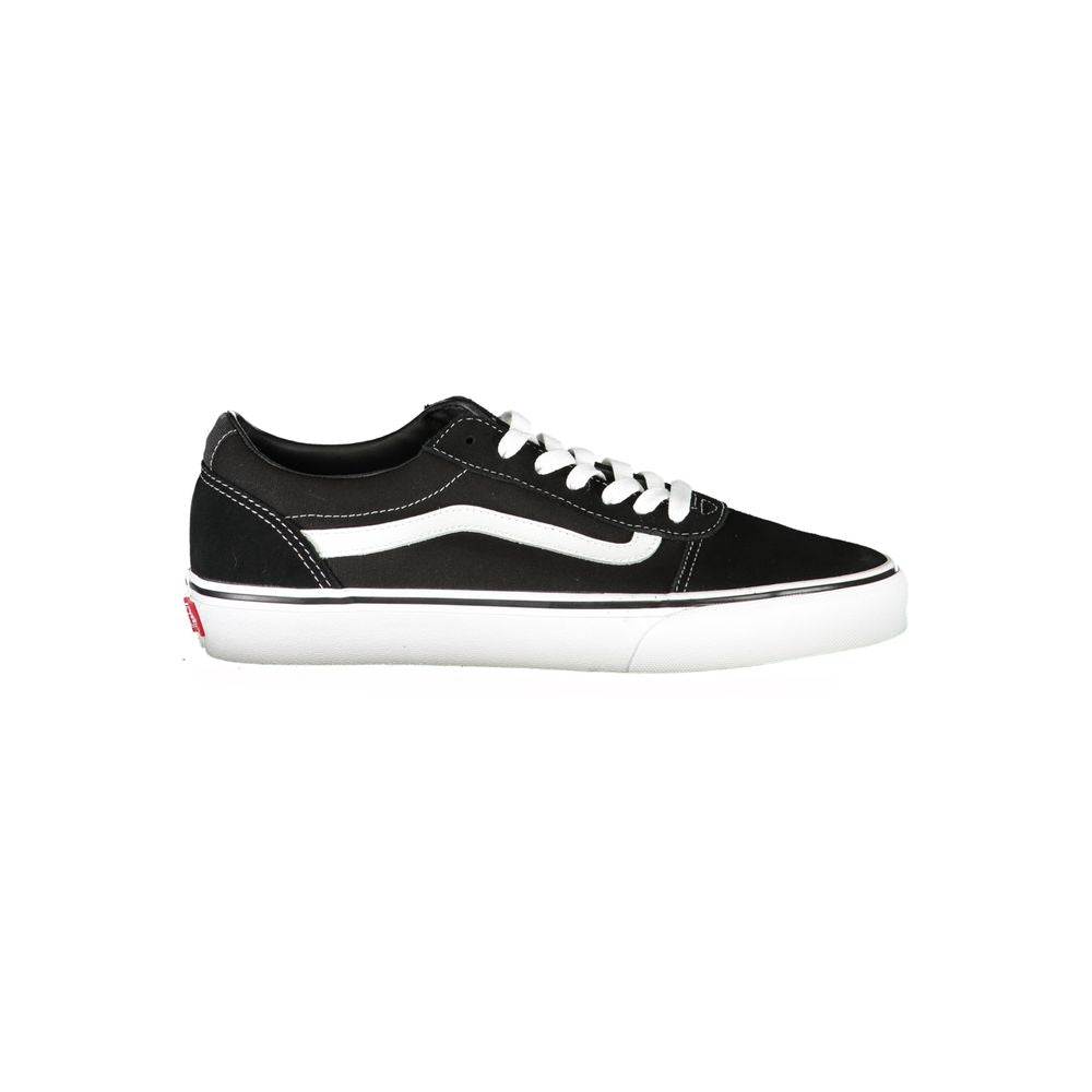 Vans Black Polyester Athletic Sneakers