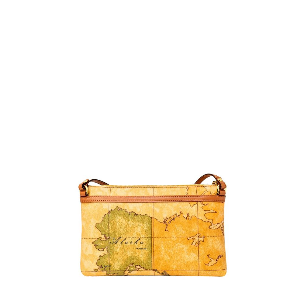 Alviero Martini Prima Classe Beige Leather Handbag
