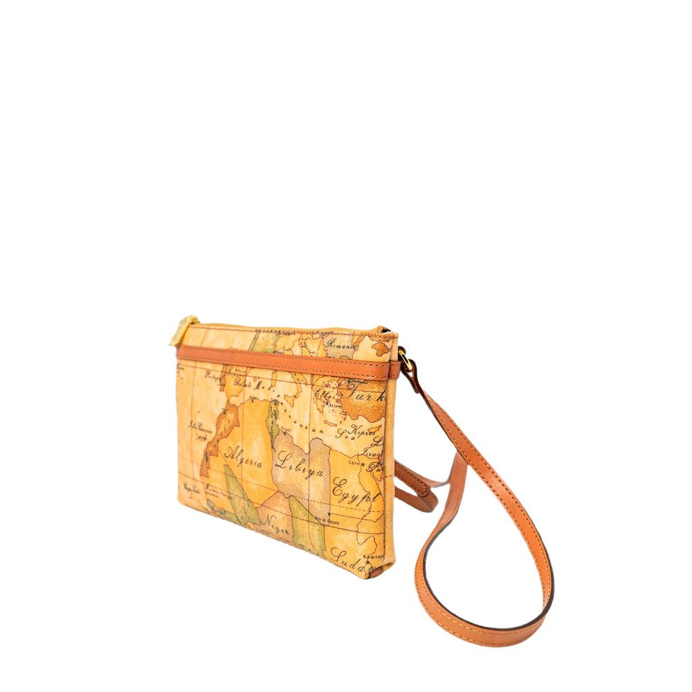Alviero Martini Prima Classe Beige Leather Handbag
