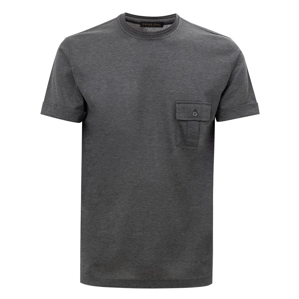 Corneliani Gray Cotton Clothing