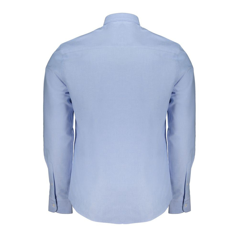 North Sails Light Blue Cotton Men Shirt