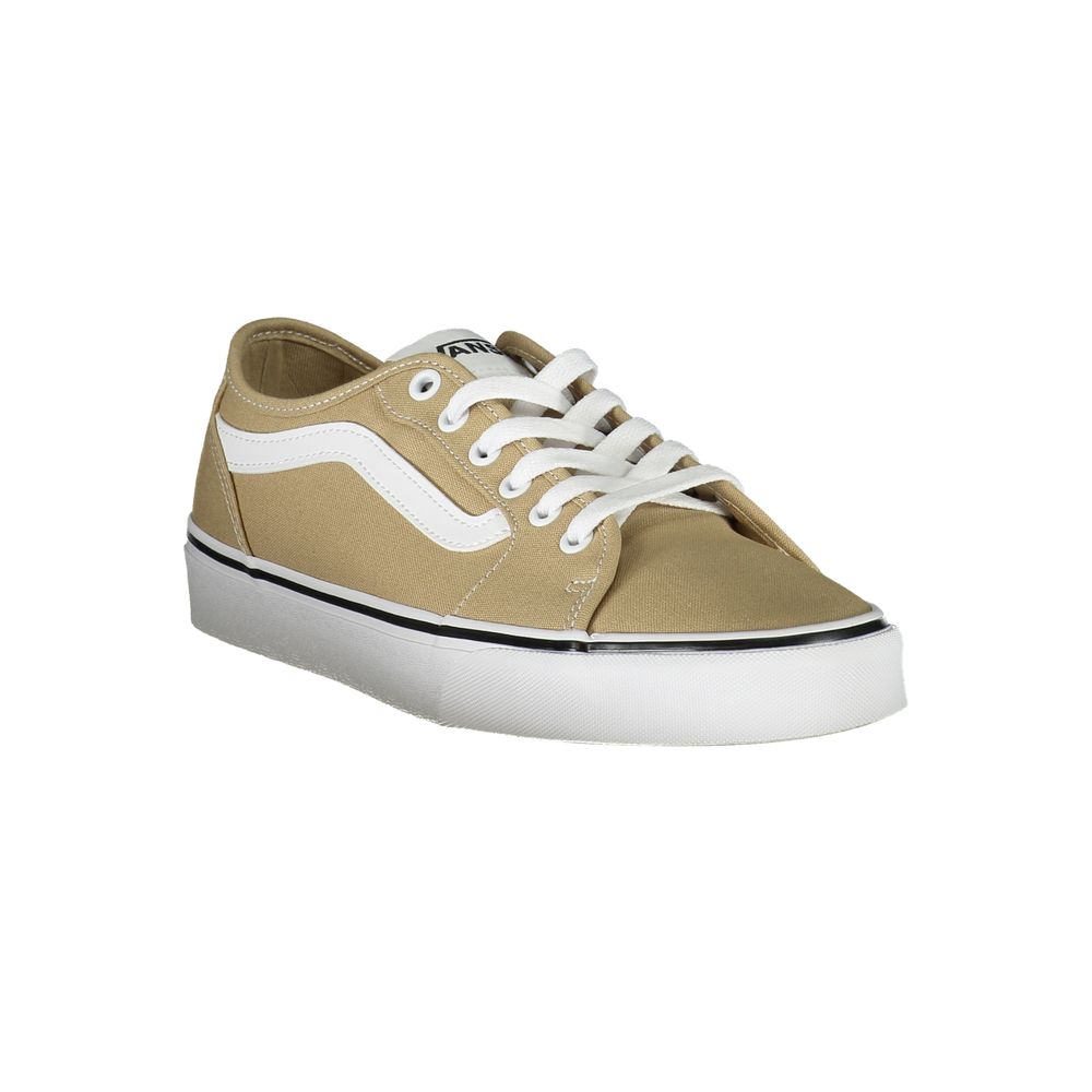 Vans Beige Leather Men Sneaker