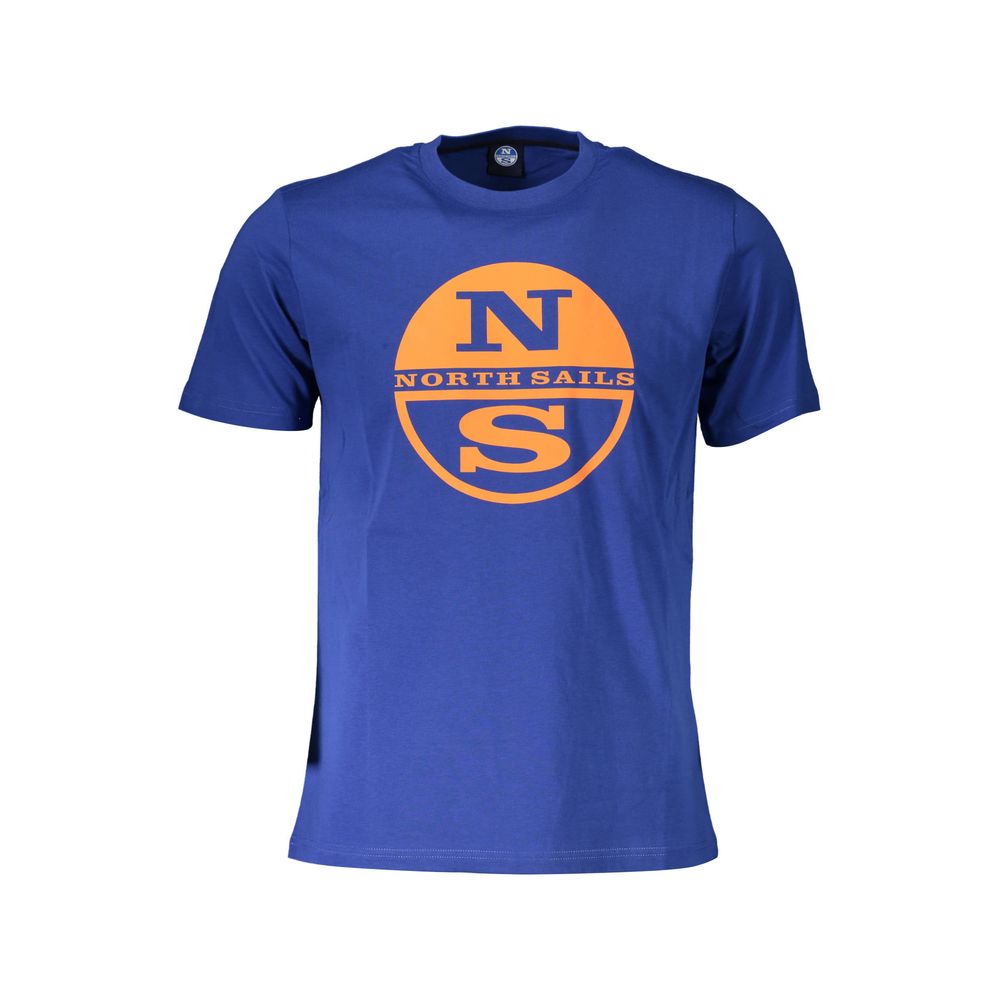 Ανδρικό μπλουζάκι North Sails Blue Cotton