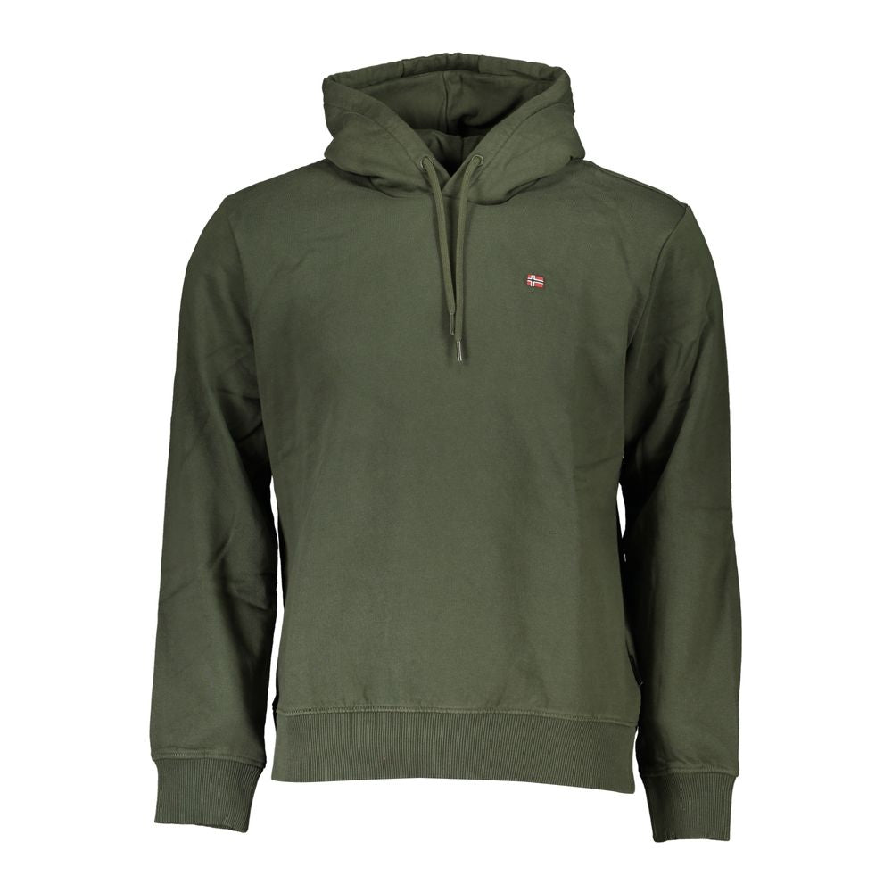 Napapijri Green Cotton Sweatshirt