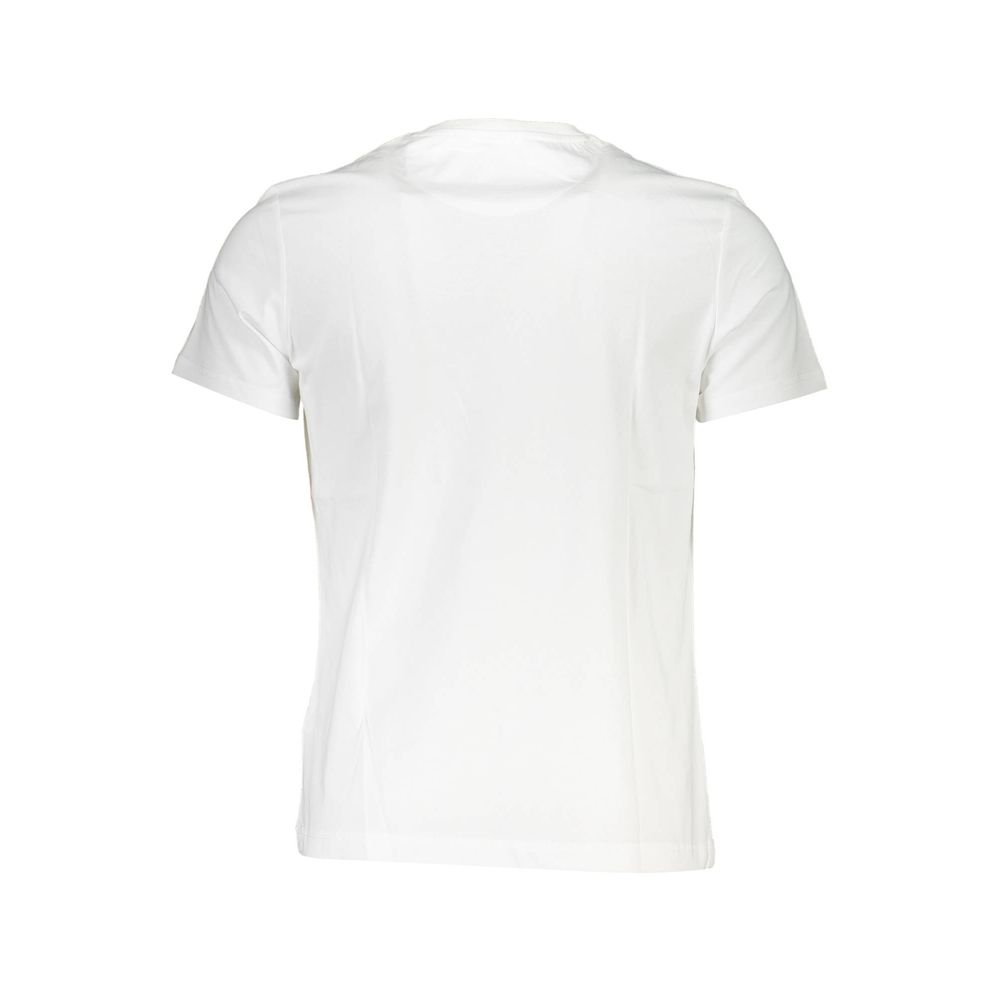 Ανδρικό μπλουζάκι La Martina White Cotton