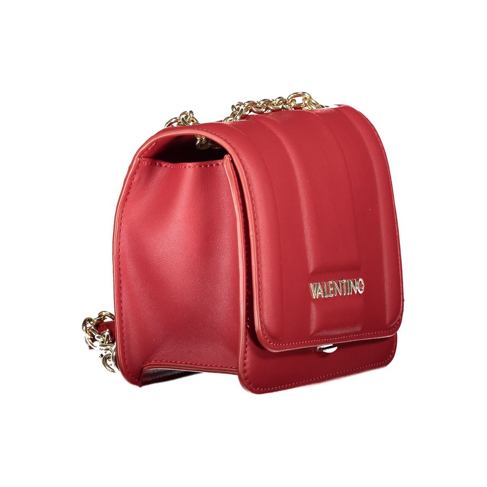 Mario Valentino Red Polyethylene Women Handbag