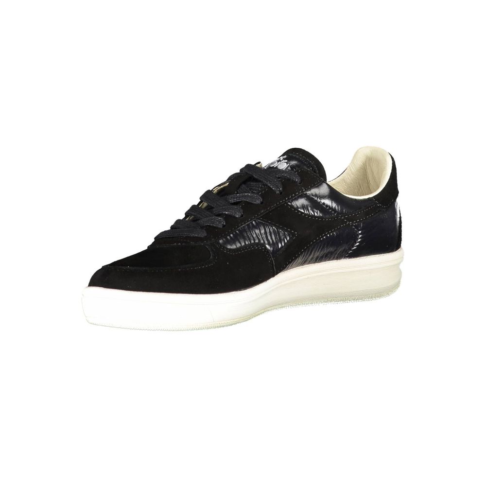 Diadora Μαύρο Δερμάτινο Γυναικείο Αθλητικά Παπούτσια