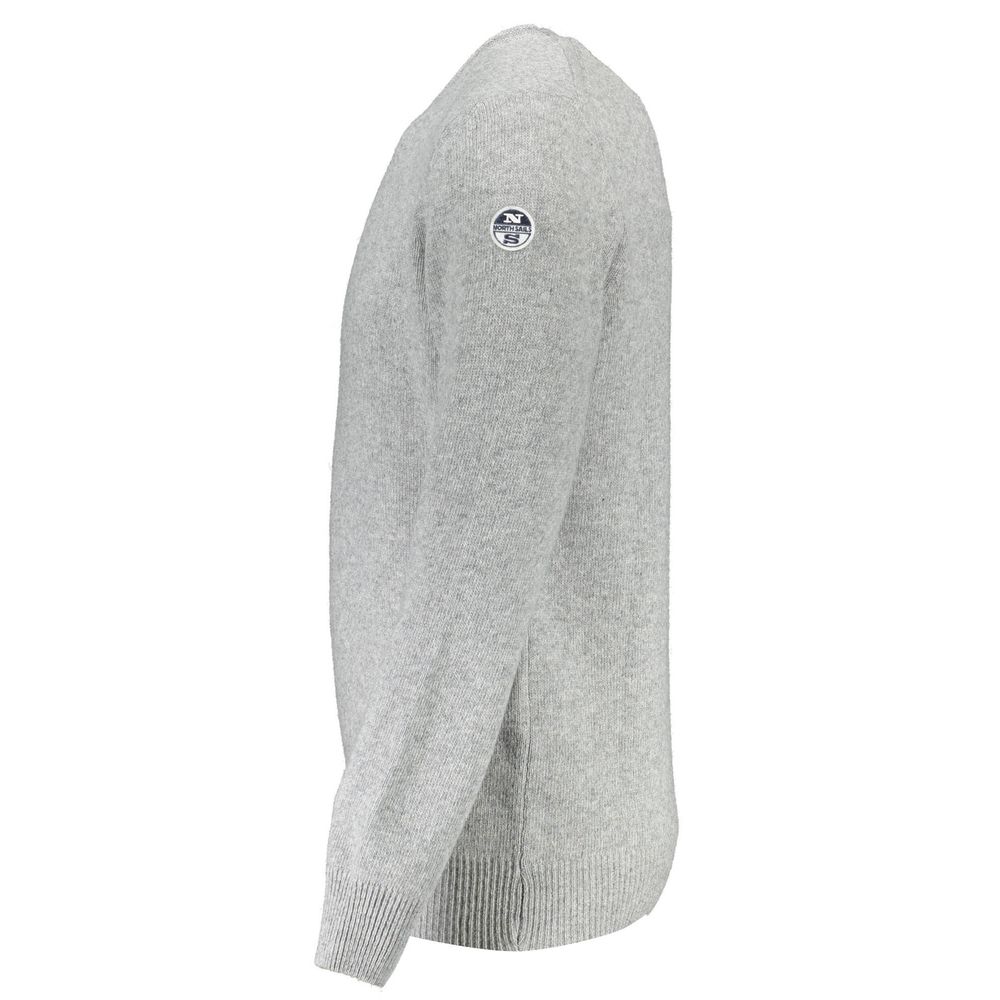 Ανδρικό πουλόβερ North Sails Grey Wool