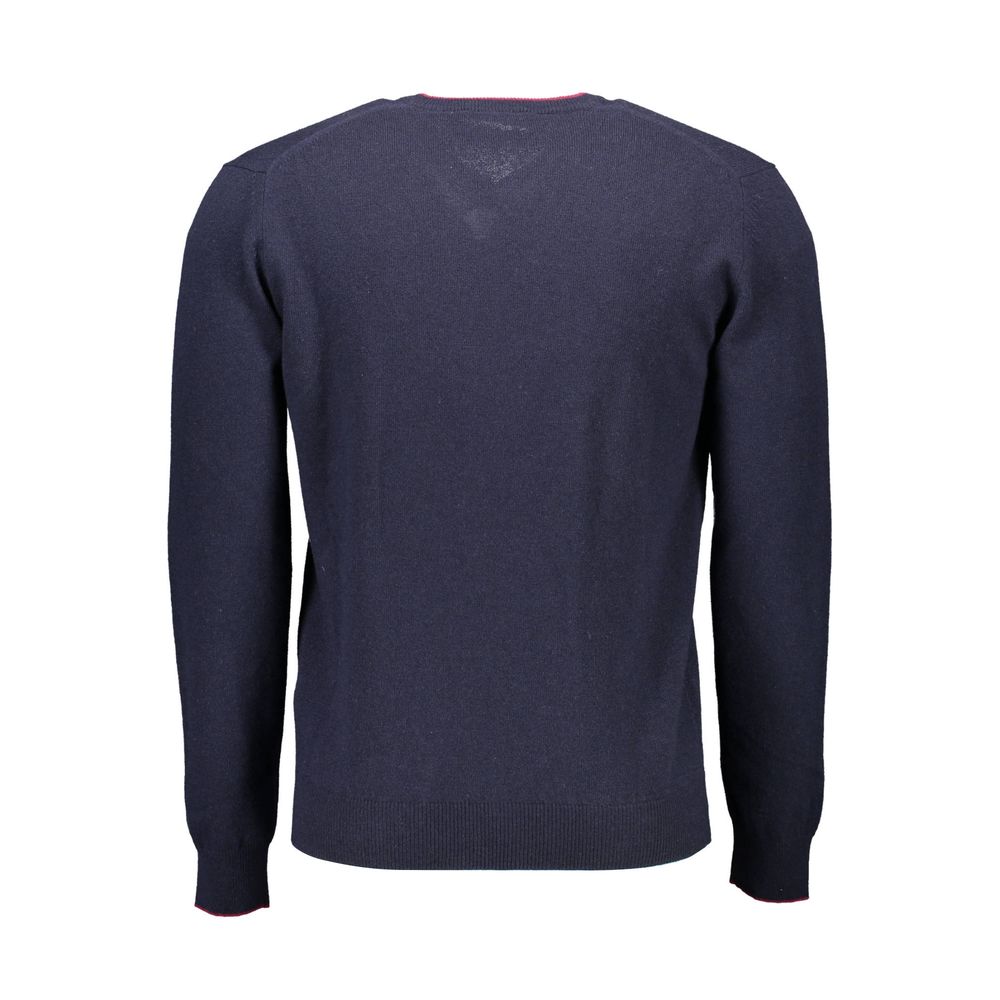 Ανδρικό πουλόβερ Harmont & Blaine Blue Wool