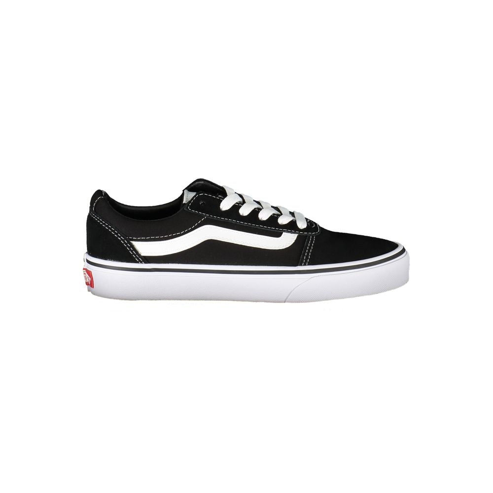 Vans Black Polyester Athletic Sneakers