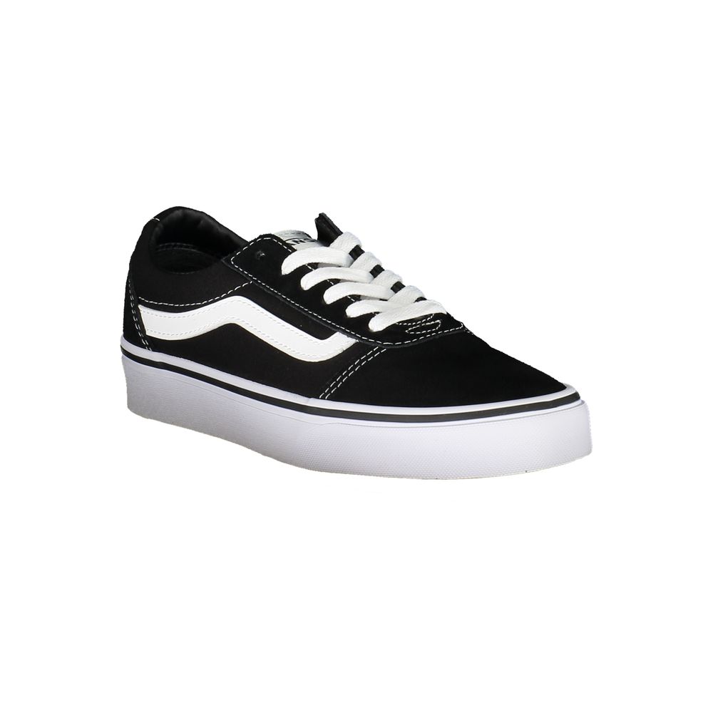 Vans Black Polyester Athletic Sneakers