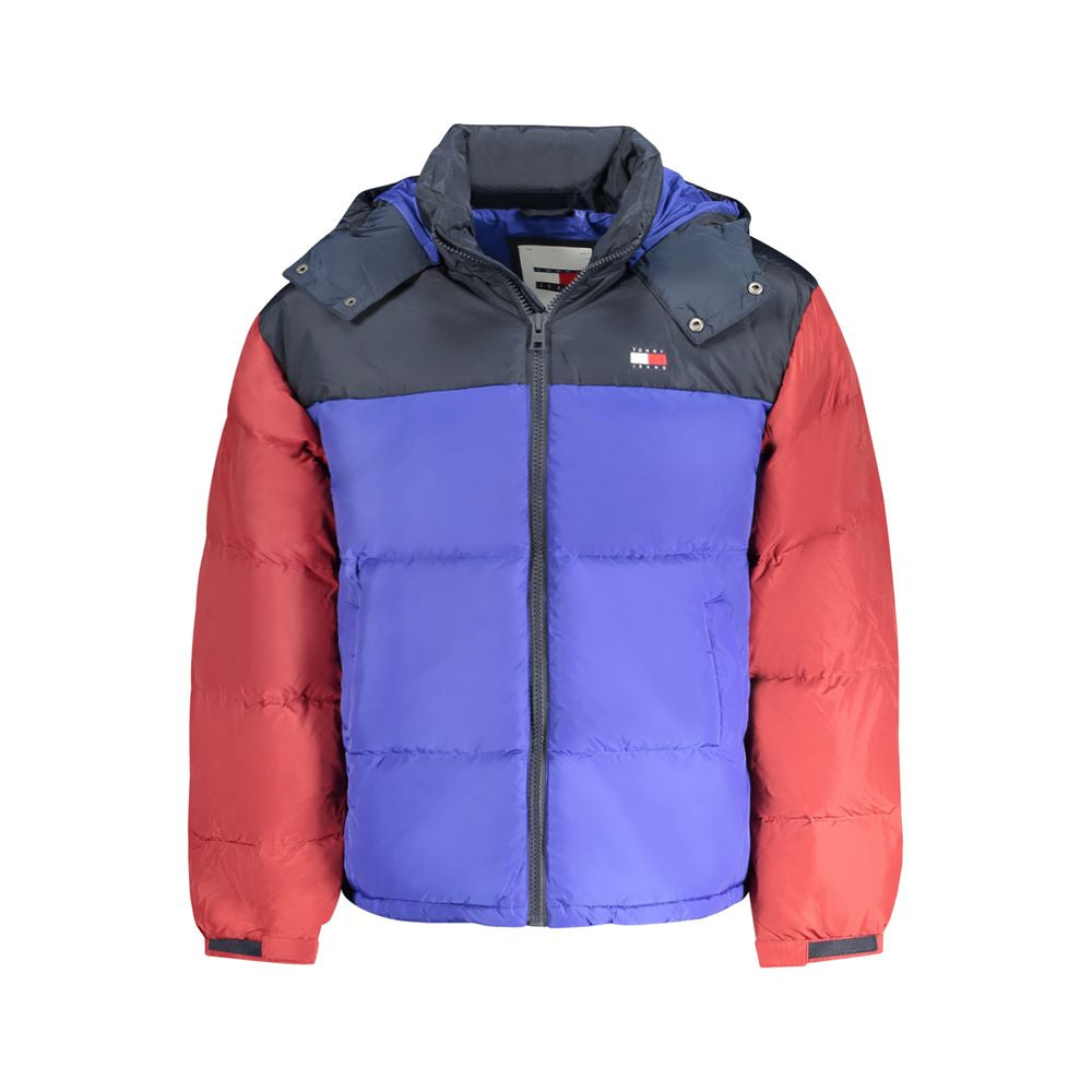 Tommy Hilfiger Blue Polyester Full-Length Jacket