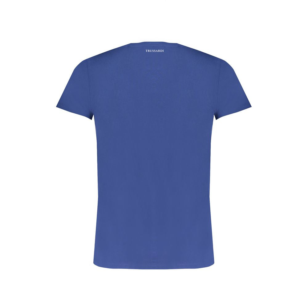 Μπλουζάκι Trussardi Blue Cotton