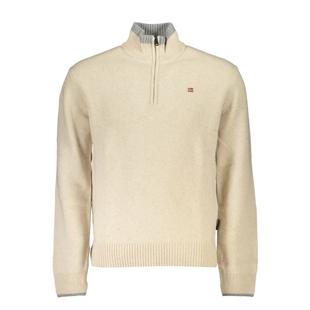 Napapijri Beige Fabric Sweatshirt