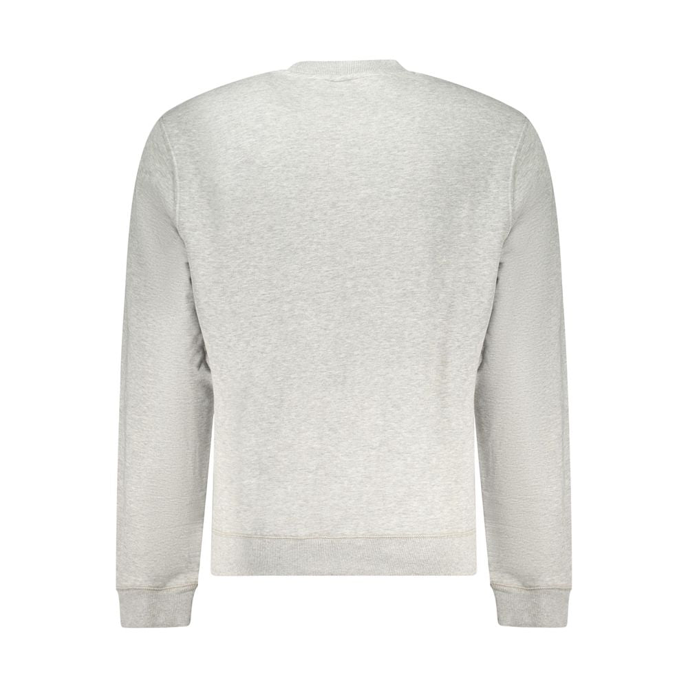 Napapijri Gray Cotton Sweatshirt