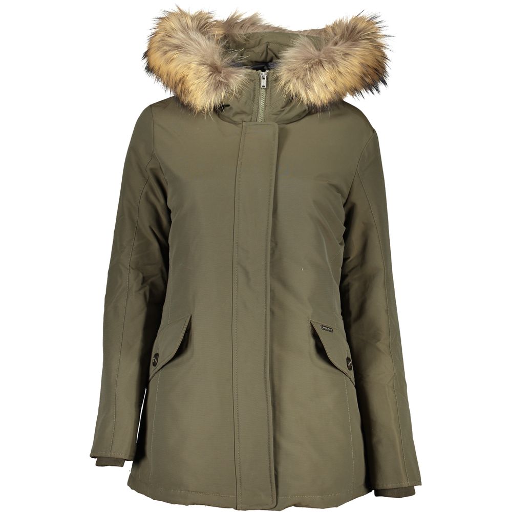 Woolrich Verde Cotton Women Jacket