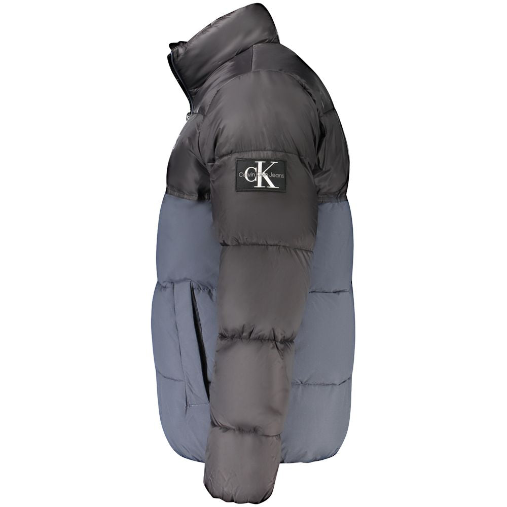 Ανδρικό μπουφάν Calvin Klein Blue Polyester