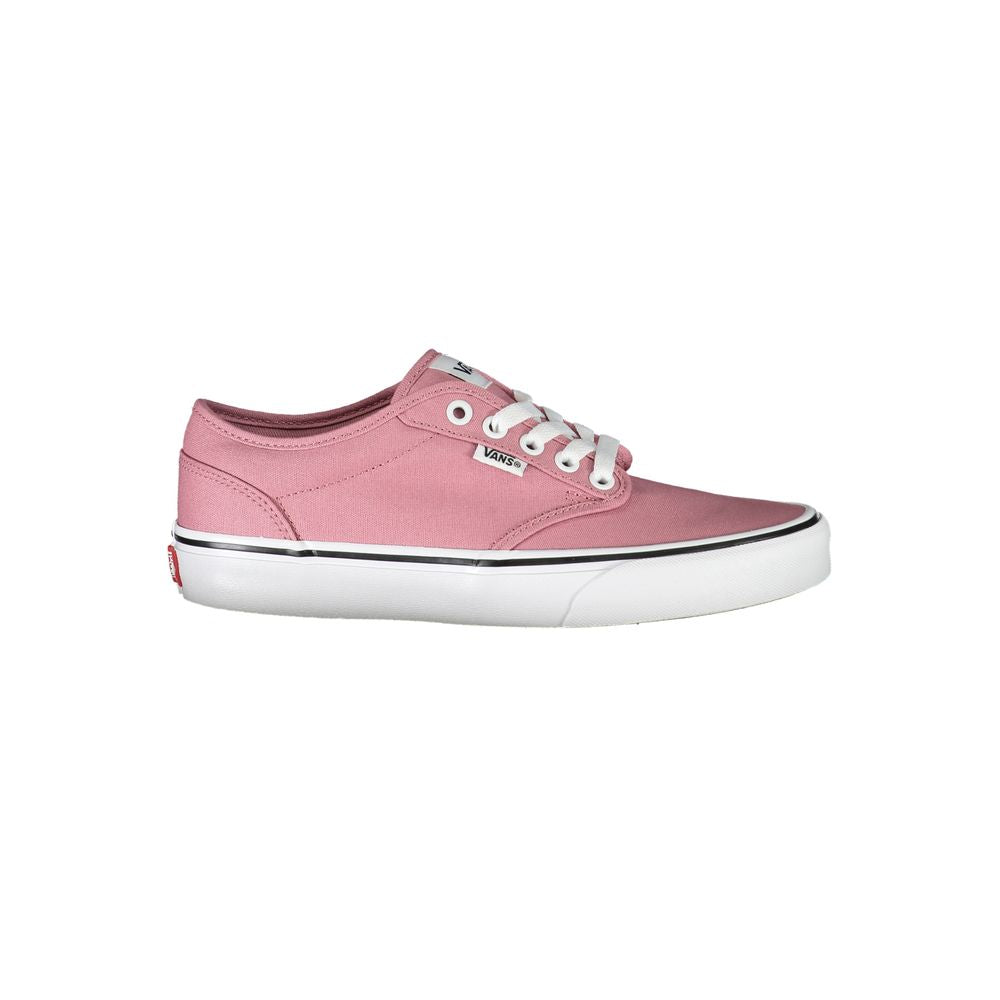 Vans Pink Polyester Athletic Sneakers